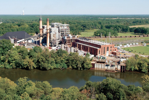 Progress Energy officially retired two coal-fired power plants, including the utility’s first coal-fired facility, the Cape Fear plant, built in 1923.